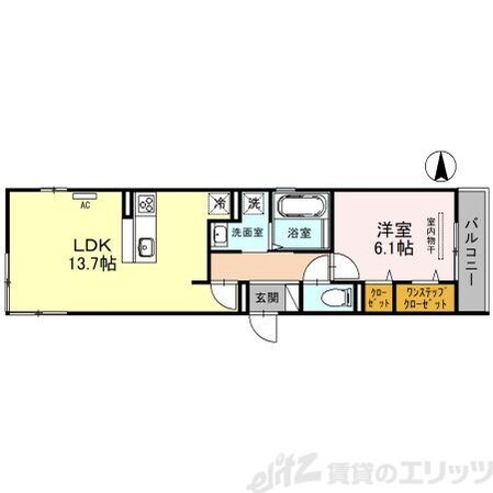 FLAIR・総持寺の物件間取画像